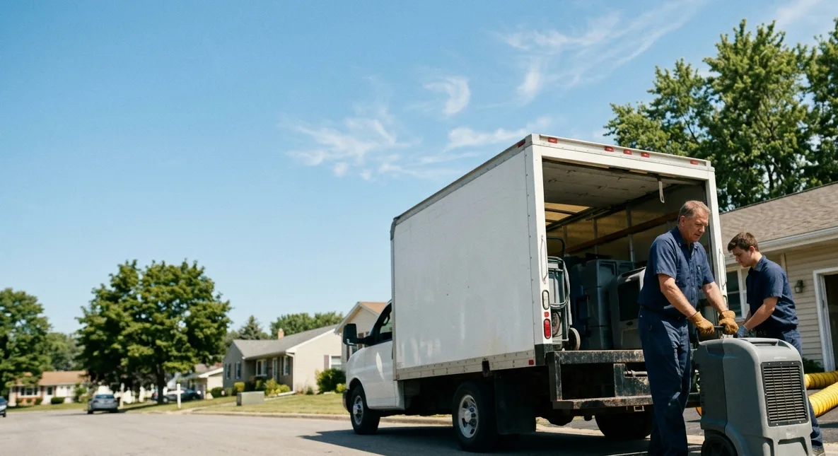 Water Damage Cleanup in Franklin, OH near me